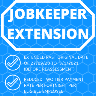 Jobkeeper Payment Scheme Extension