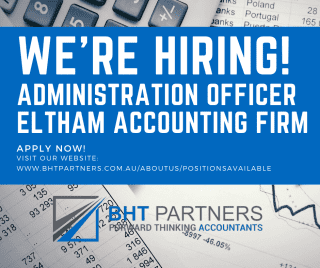 We're Hiring! Administration Officer